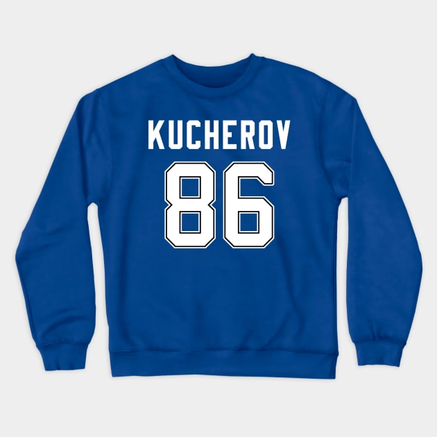 Tampa Bay Lightning - Nikita Kucherov T-Shirt Crewneck Sweatshirt by swiftscuba